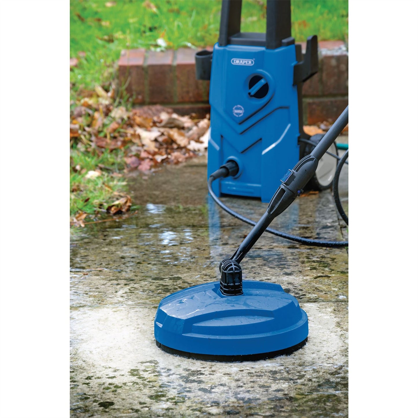 Draper Pressure Washer Compact Rotary Patio Cleaner - 02013