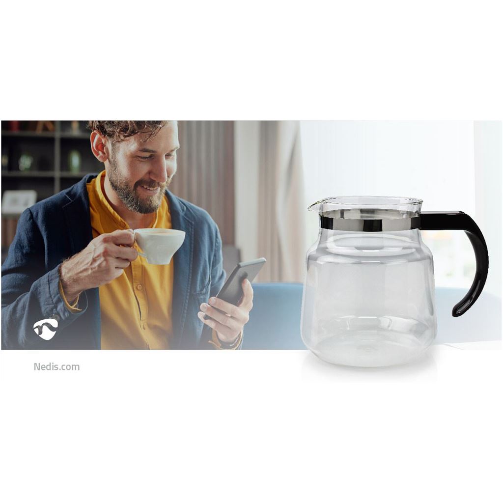 Glass Coffee JugCompatible with: Moccamaster K  KB/1 0PL - KACM100CPBK