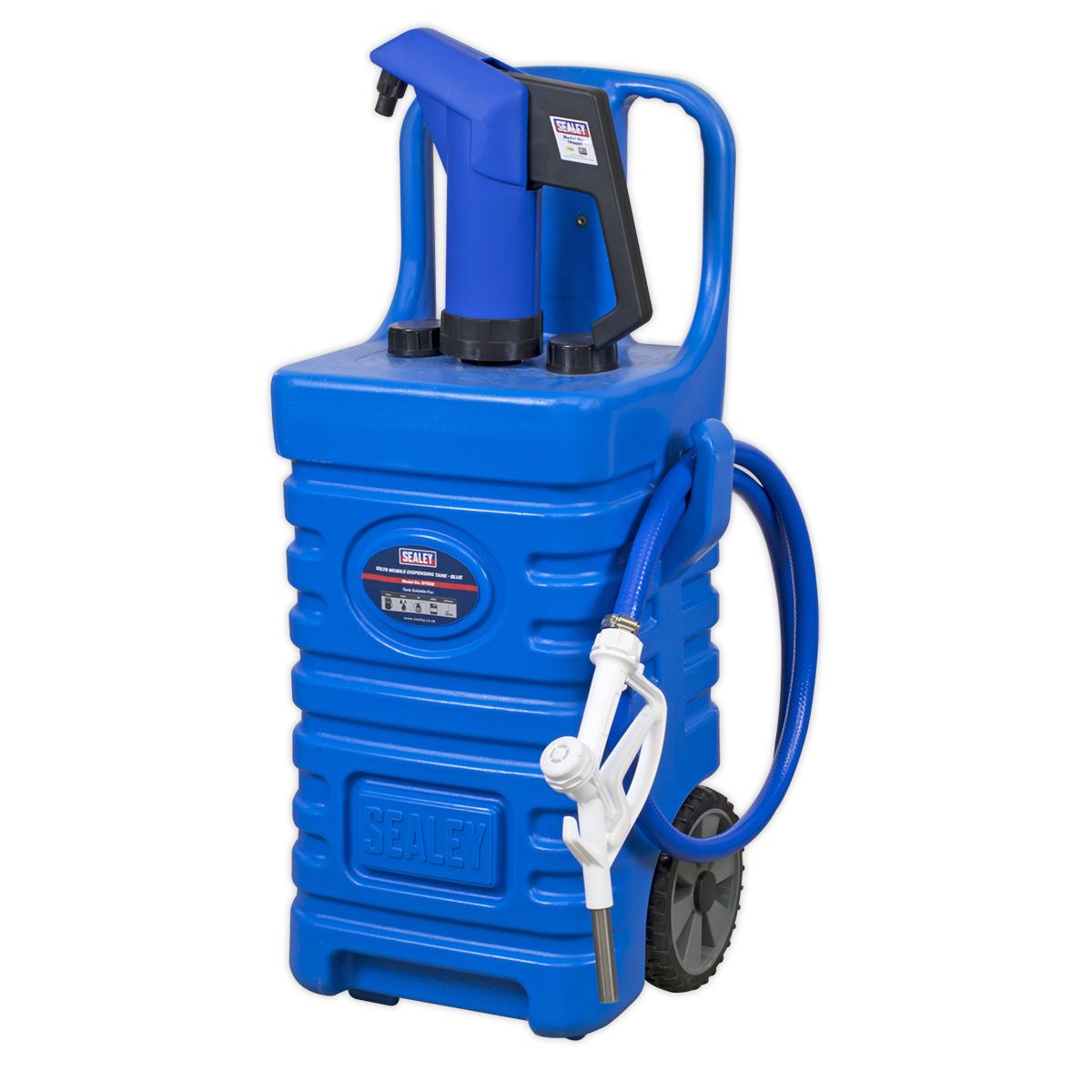 Sealey Mobile Dispensing Tank 55L with AdBlue Pump - Blue DT55BCOMBO1