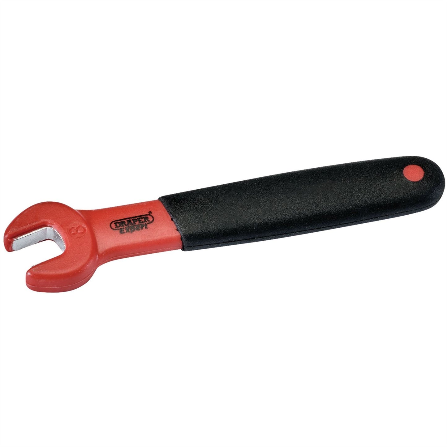 Draper VDE Fully Insulated Open End Spanner (8mm) -No. 99466