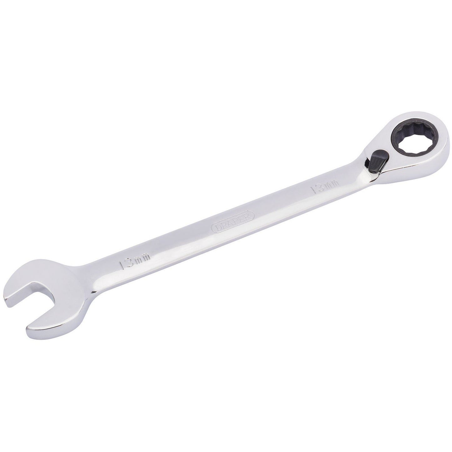 Draper 13mm Draper Hi-Torq Metric Reversible Ratcheting Combination Spanner - 52001