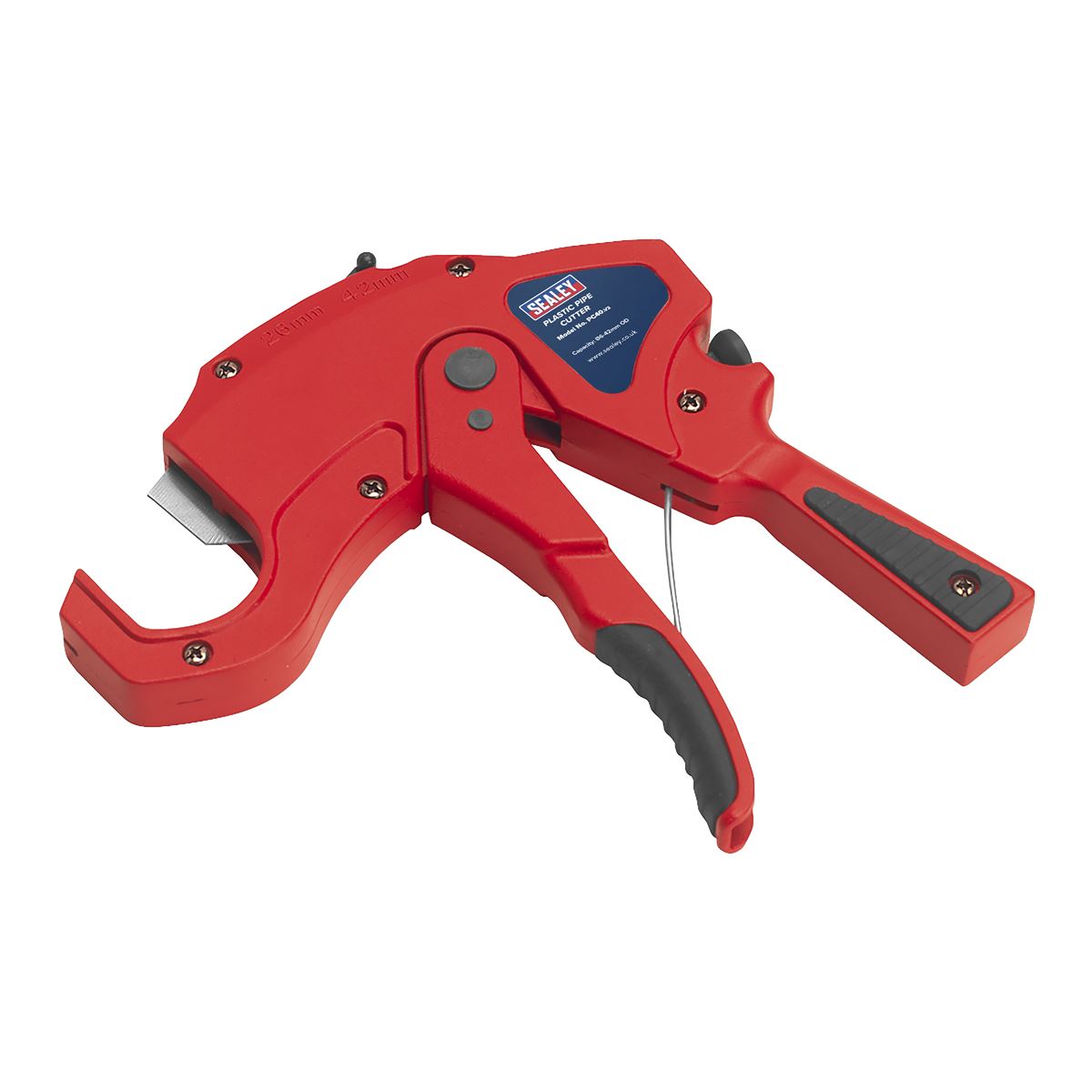 Sealey Plastic Pipe Cutter 6-42mm Capacity OD PC40