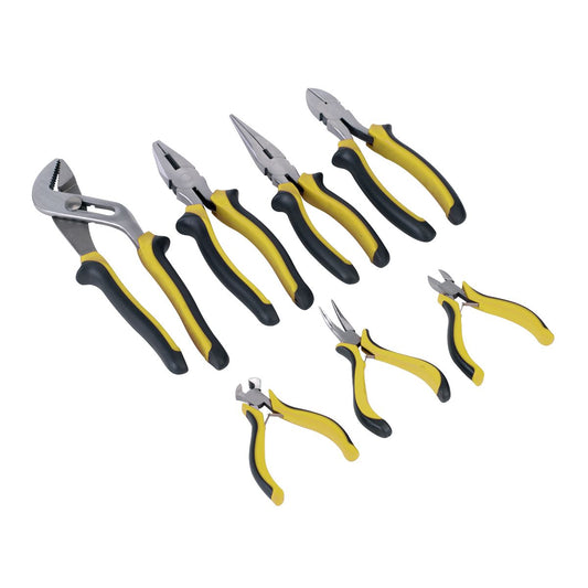 Sealey Comfort Grip Pliers Set 7pc S0757