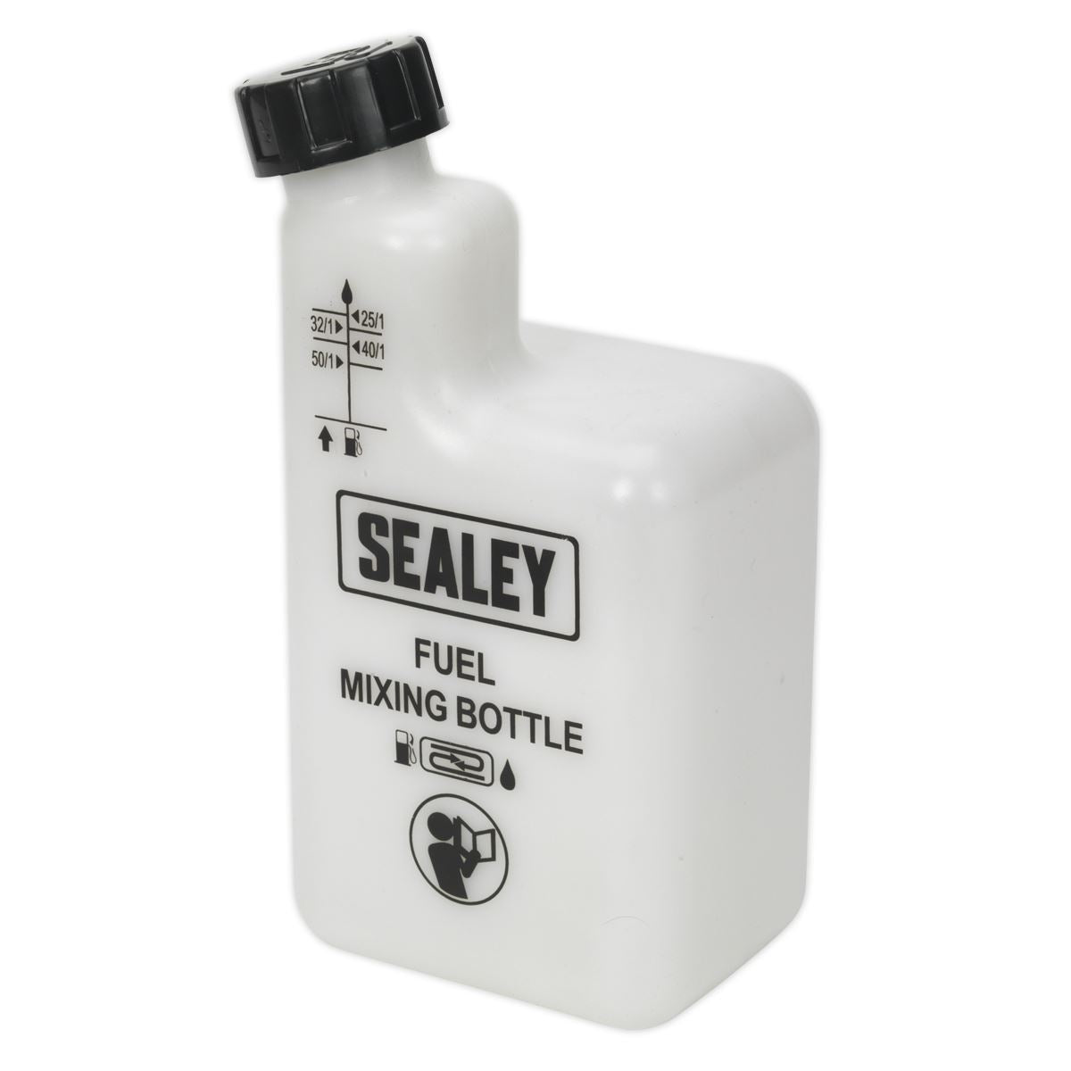 Sealey Petrol/Fuel 2-Stroke Mixing Bottle 1L JMIX01