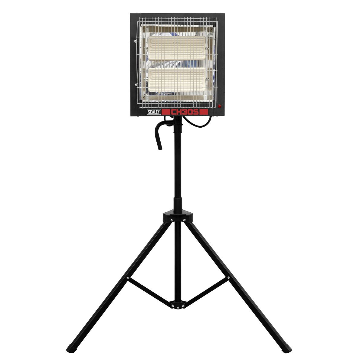 Sealey Ceramic Heater with Telescopic Tripod Stand 1.4/2.8kW 230V CH30S