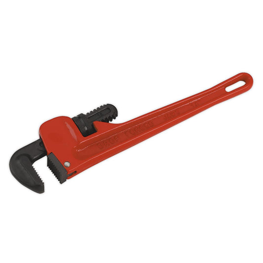 Sealey Pipe Wrench European Pattern 350mm Cast Steel AK5104