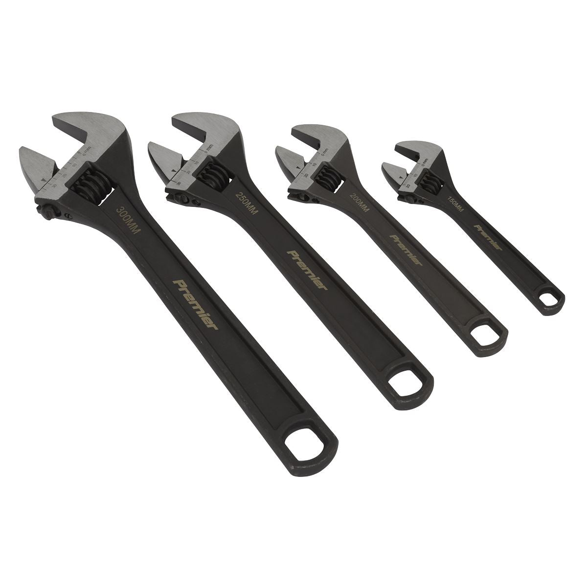 Sealey Adjustable Wrench Set 4pc AK9567