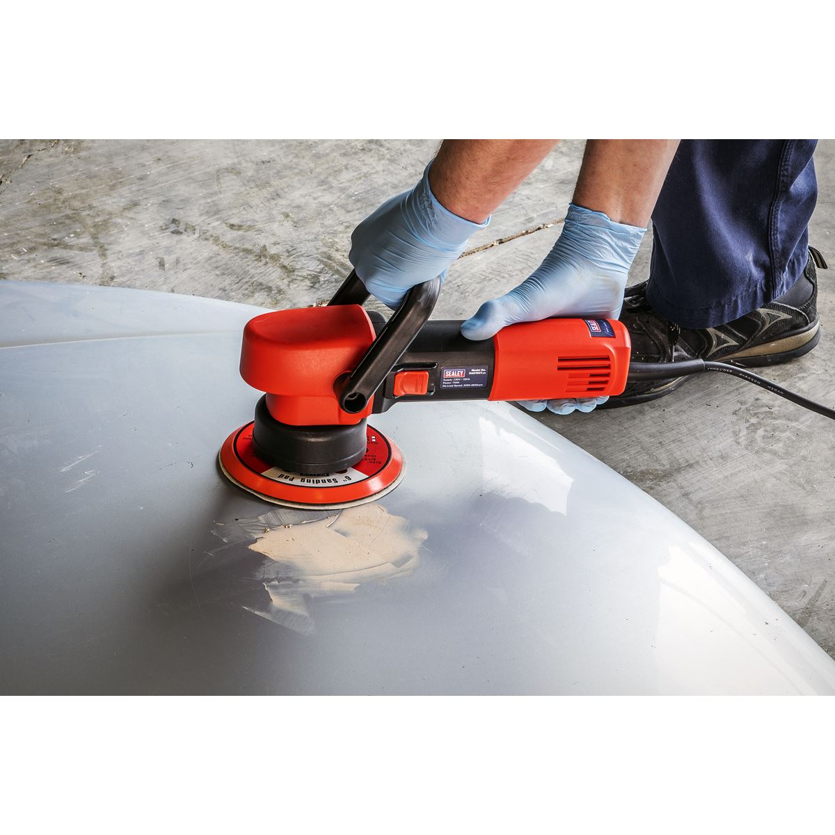 Sealey Random Orbital Dual Action Sander 150mm 230V DAS150T