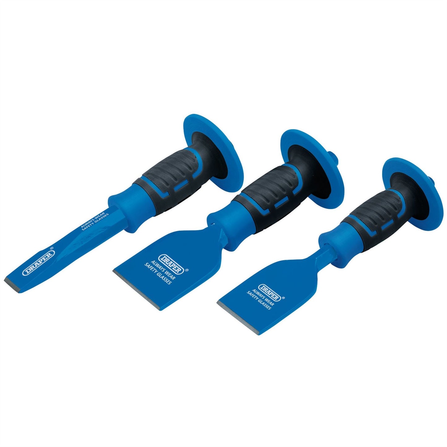 Draper 3Pc Chisel/Double Bolster Kit CBS/3 - 70375