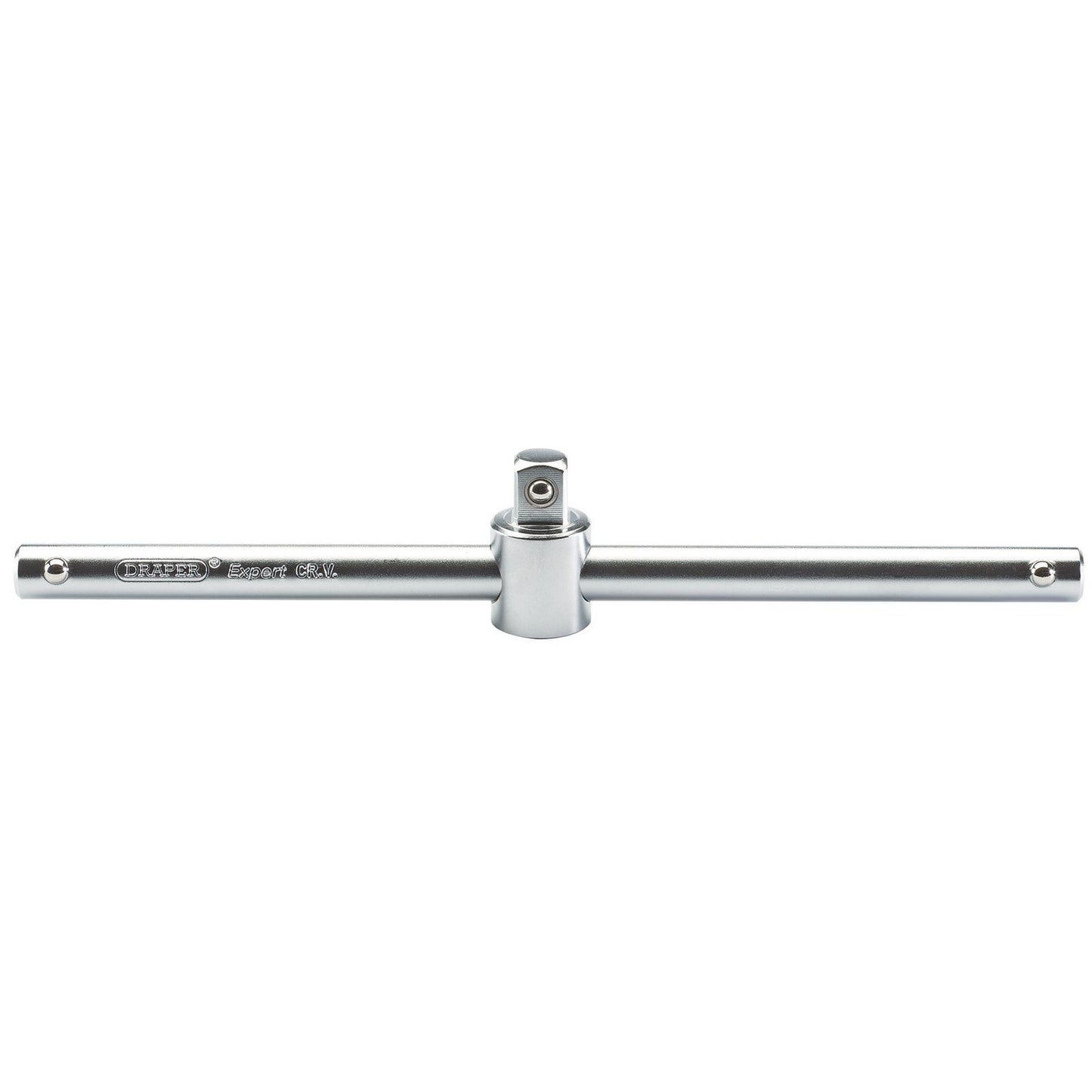 Draper expert 16790 1/2 inch Square Drive Satin Chrome Sliding T Bar