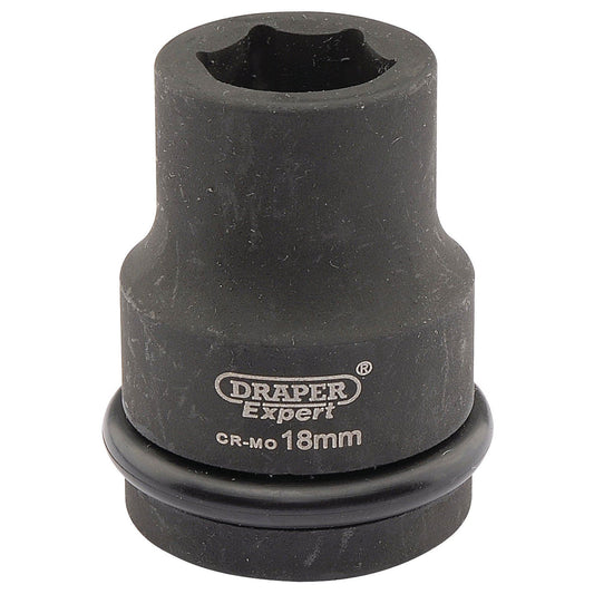 Draper 419-mm Expert 18mm 3/4" Square Drive Hi-Torq 6 Point Impact Socket 04999