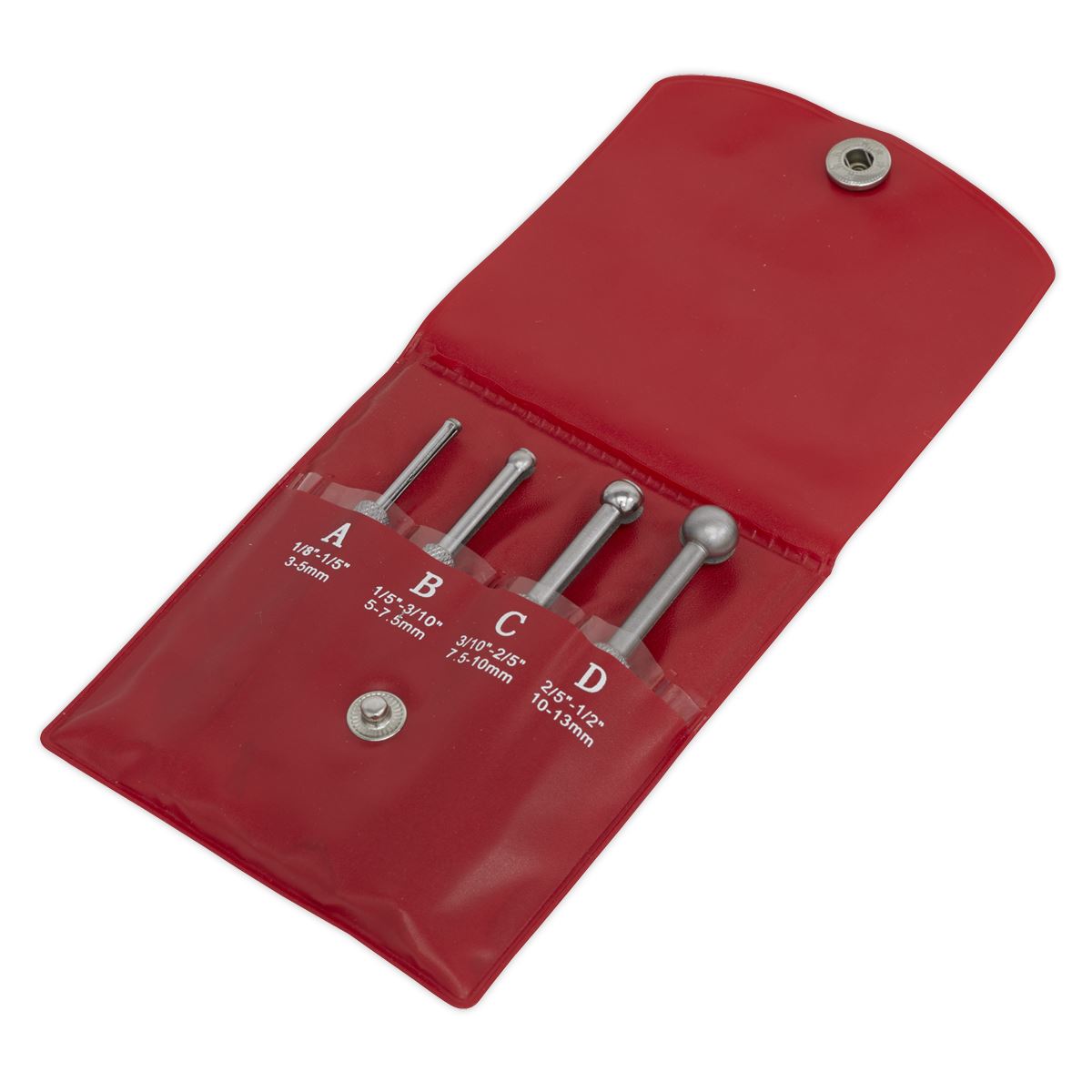 Sealey Small Hole Gauge Set 4pc AK10116