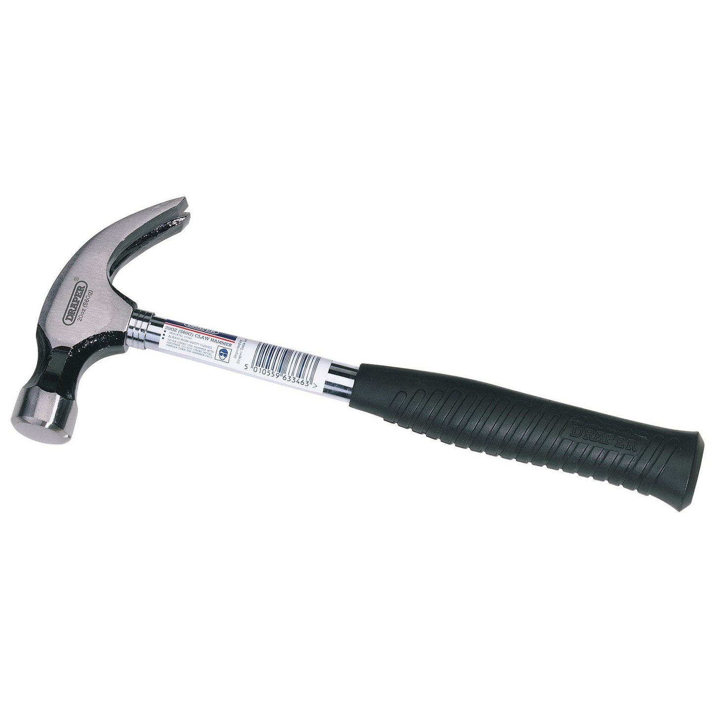 Draper Tubular Shaft Claw Hammer (560G/20oz) 63346