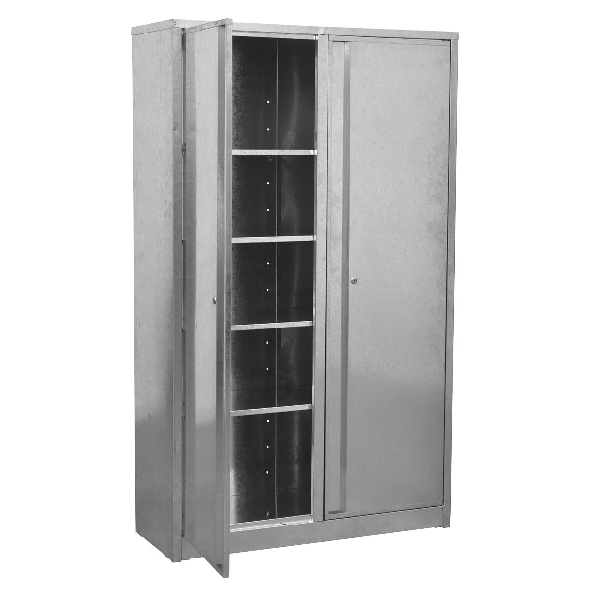 Sealey Galvanized Steel Floor Cabinet 4 Shelf Extra-Wide GSC110385