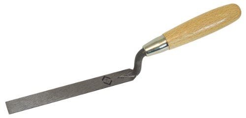 CK Tools Finger Trowel Flat Carbon Steel Wood Handle 16x175mm T5073 62