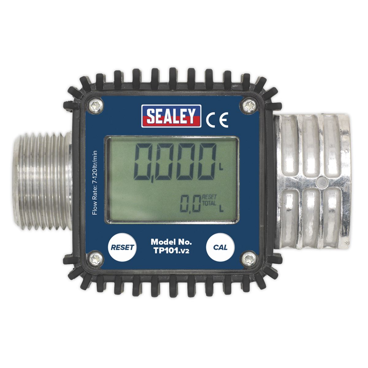 Sealey Digital Diesel & Fluid Flow Meter TP101