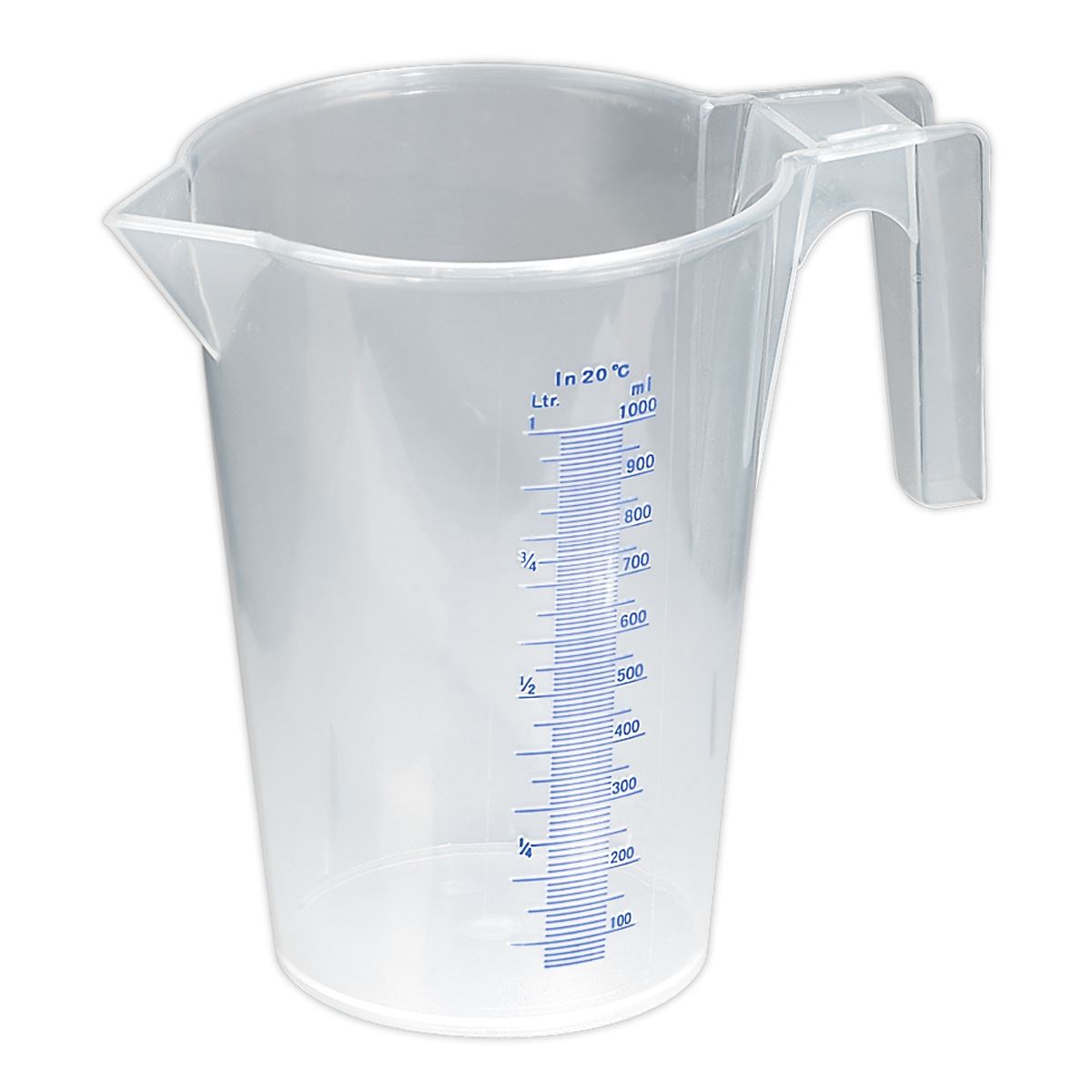 Sealey Measuring Jug Translucent 1L JT1000