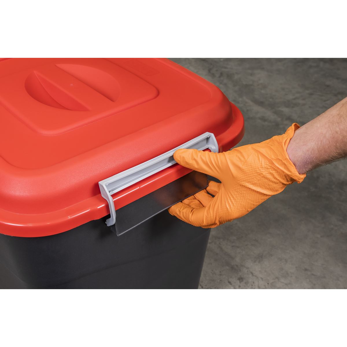 Sealey Refuse/Storage Bin 50L - Red BM50R