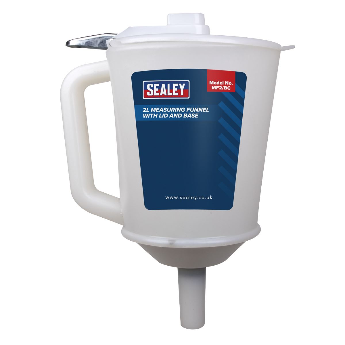 Sealey Measuring Funnel with Lid and Base 2L MF2/BC