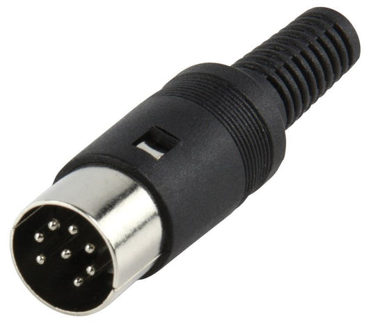 Glaxio 1x 8p DIN connector plug