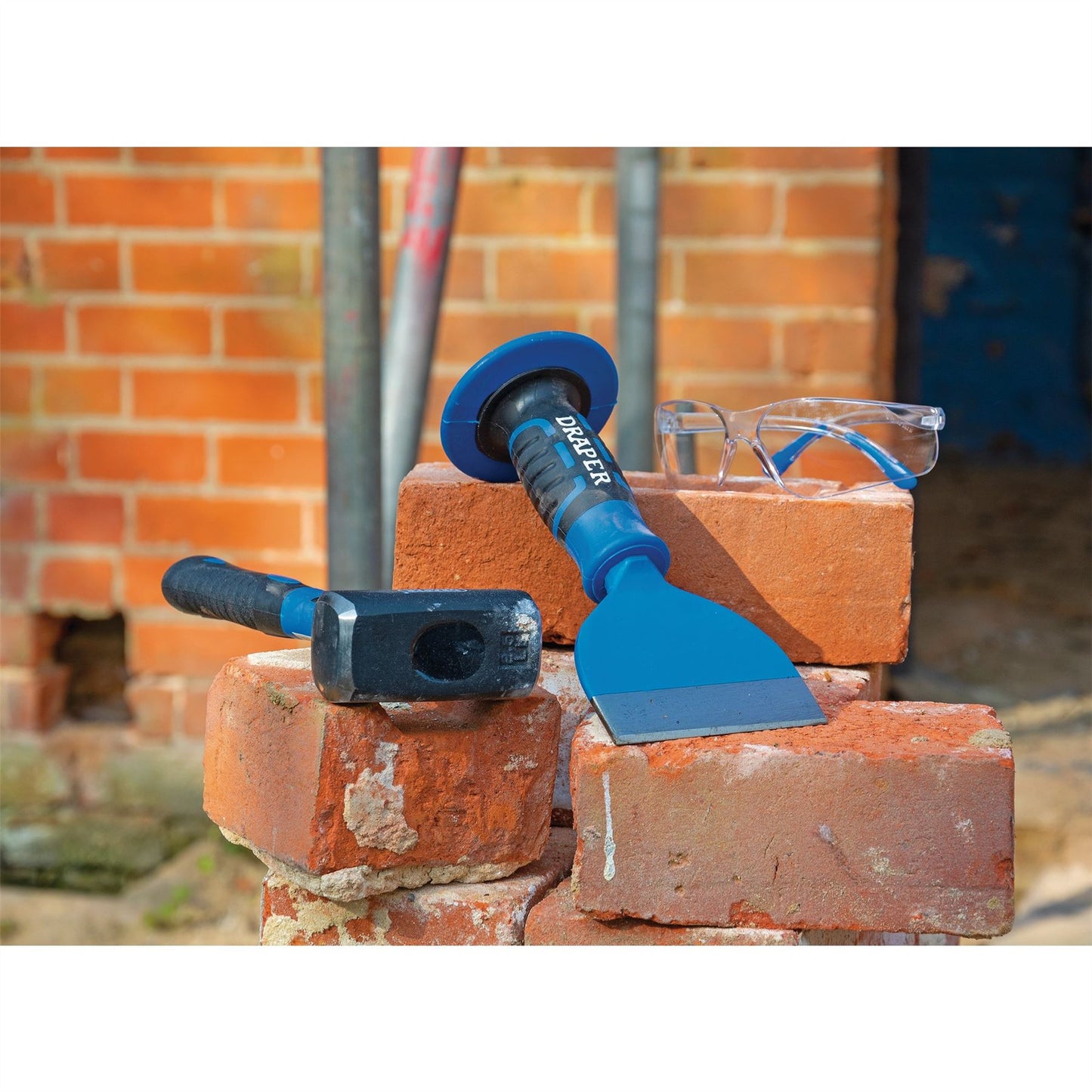 Draper Brick Bolster with Guard, 100mm BD6G/EP (99169)