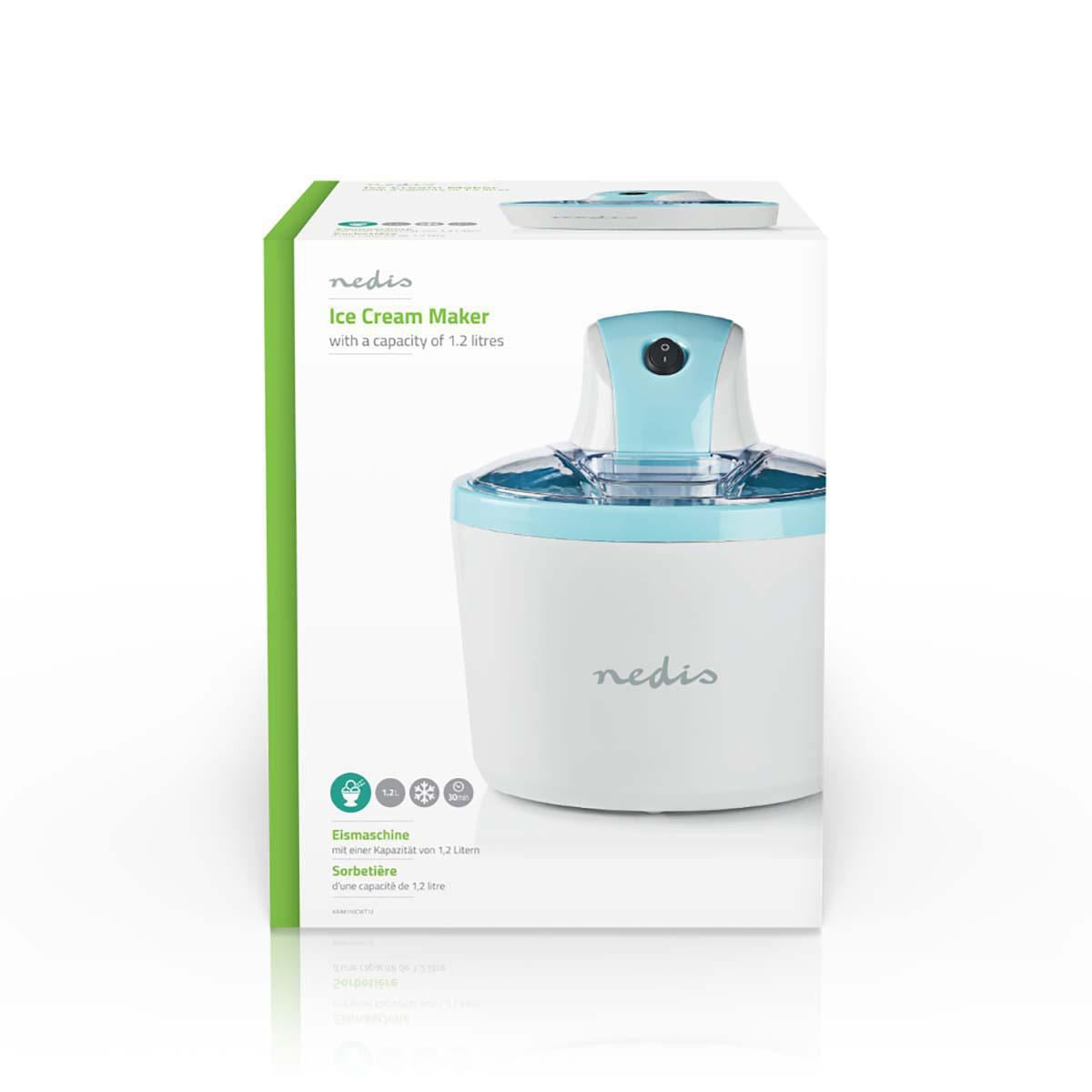 Nedis Ice Cream Maker 1.2L KAIM110CWT12