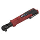 Sealey Cordless Ratchet Wrench 1/2"Sq Drive 12V Li-ion - Body Only CP1209