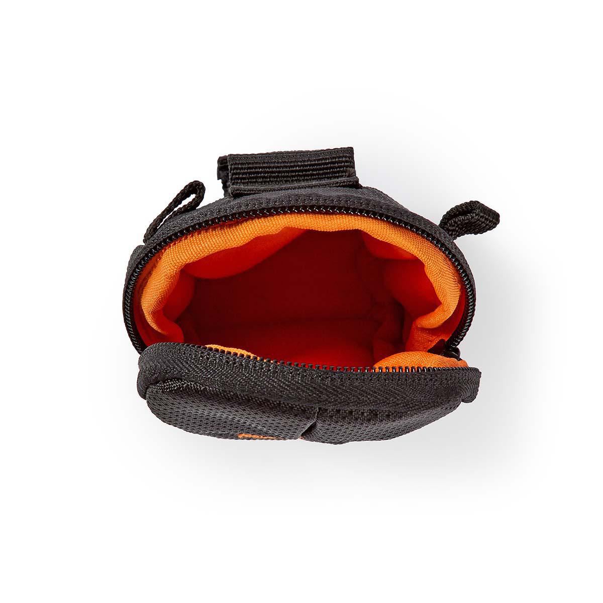 Nedis Camera Bag 120 x 70 x35mm 1 Inside pocket Black / Orange - CBAG110BK