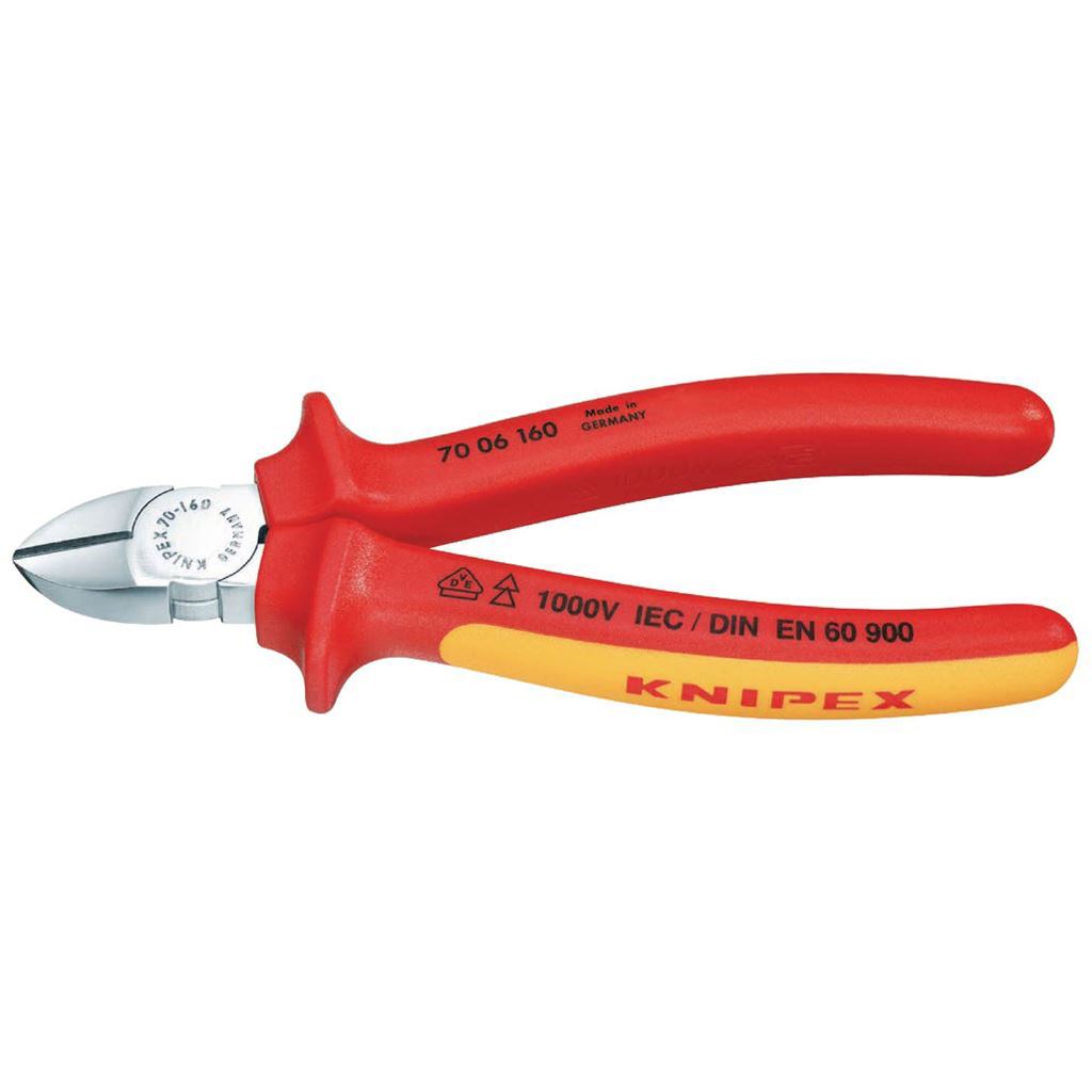 Knipex Diagonal cutter, 180 mm - KP-7006180