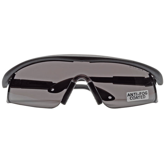 Draper Expert Quality Smoked Lightweight Clear Anti-Mist Safety Glasses 02934