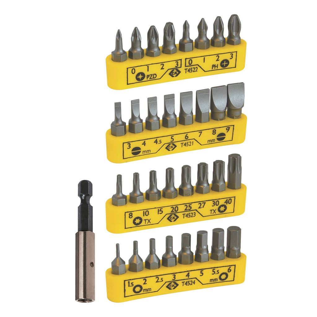 CK Tools Bit Set (25mm) Set Of 33 T4520