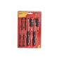 Amtech 8 Piece Screwdriver Set Phillips Slotted Stubby Regular Plumber Mechanic - L0810