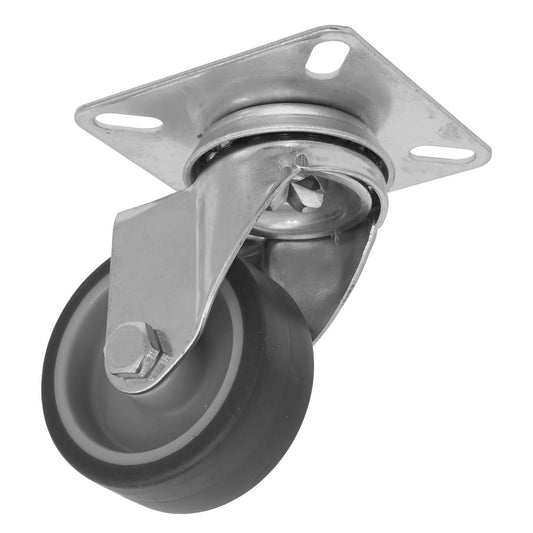 Sealey Medium-Duty Thermoplastic Swivel Castor Wheel 50mm SCW250SPEM