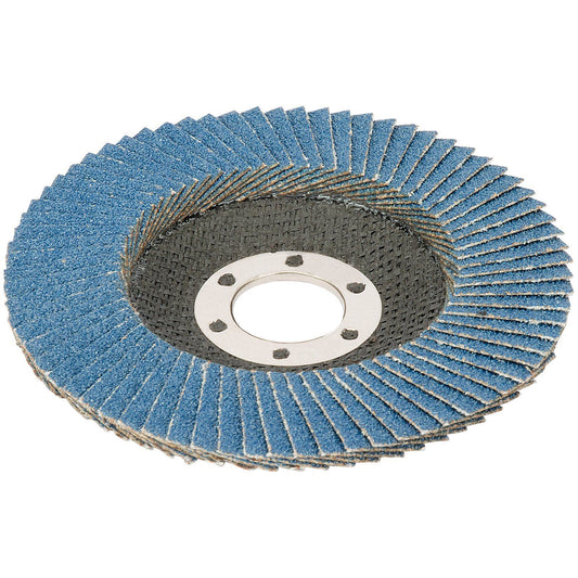 Draper Expert Quality 110mm Zirconium Oxide Flap Disc - 40 Grit - 30750