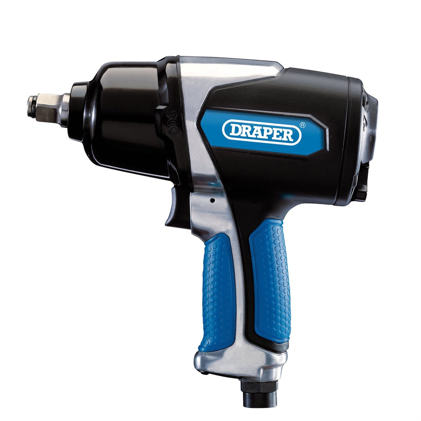 Draper 1/2" Drive Air Impact Wrench 500Lb-Ft 680Nm Ratchet Compressor Tool 83745