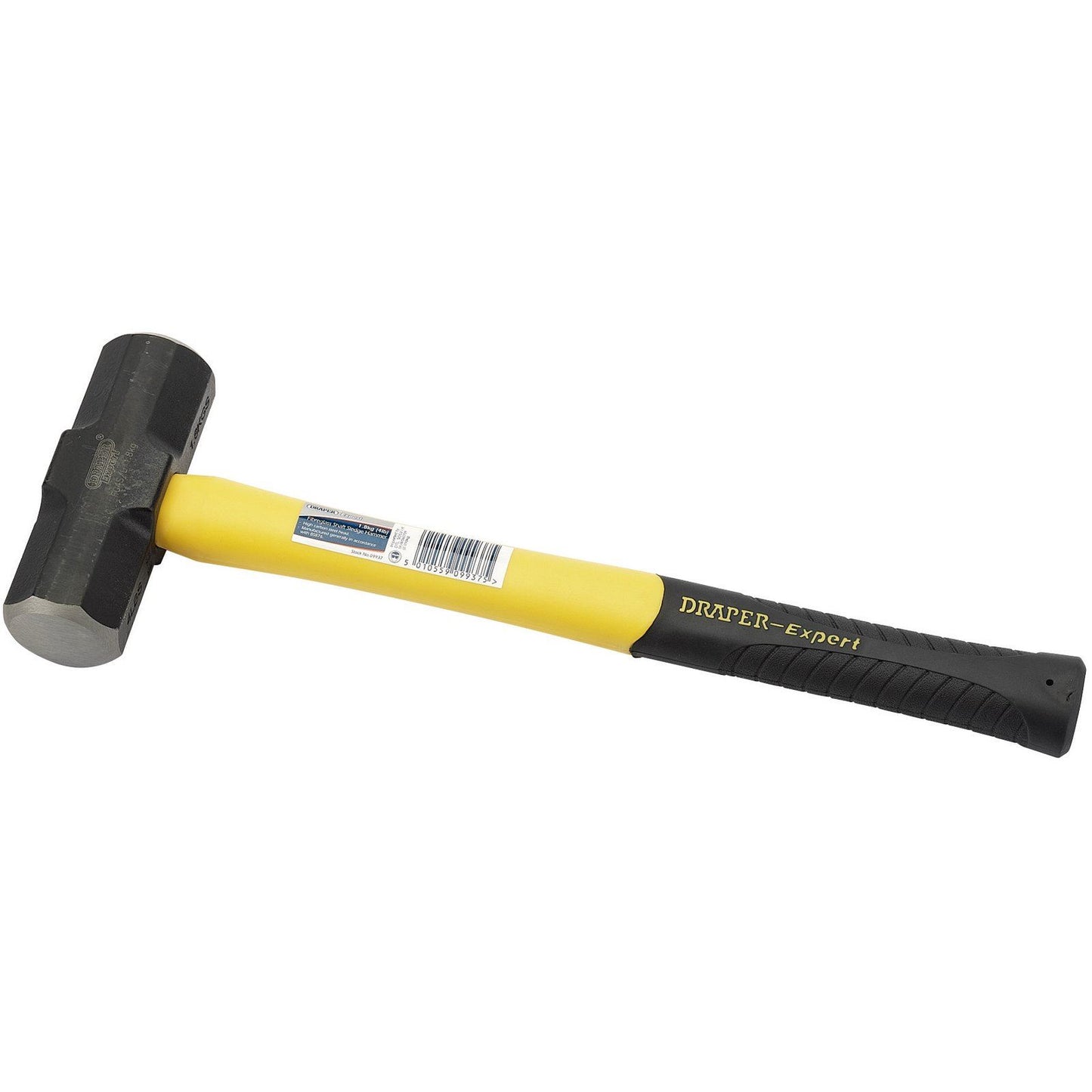 Draper Expert Fibreglass Short Shaft Sledge Hammer, 1.8kg/4lb - 09937