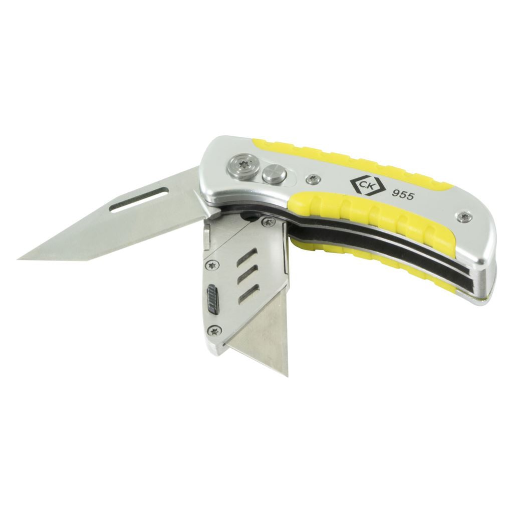 CK Tools Twin Blade Folding Utility Knife T0955