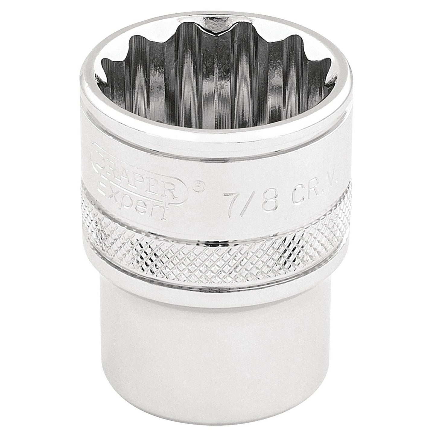 Draper 49483 3/8" Square Drive Hi-Torq 12 Point Socket (7/8")