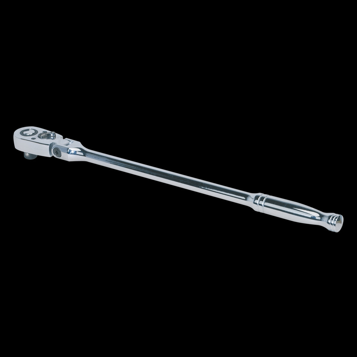 Sealey Ratchet Wrench Flexi-Head 445mm 1/2"Sq Drive Pear-Head AK662F