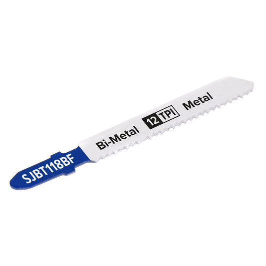 Sealey Jigsaw Blade Metal 75mm 12tpi - Pack of 5 SJBT118BF