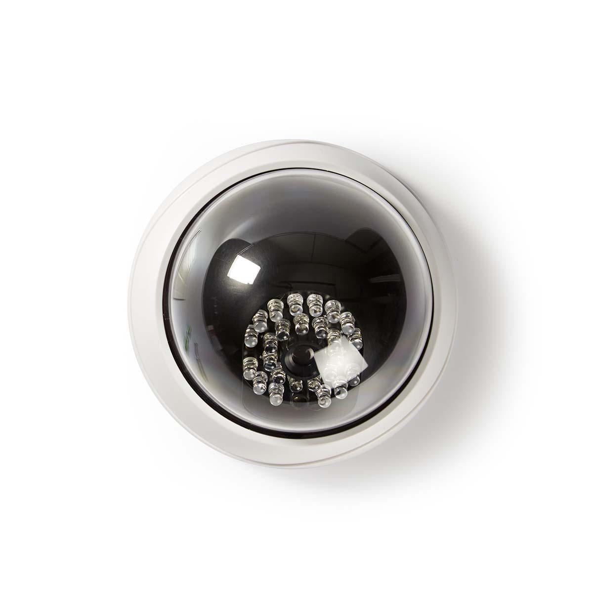 Nedis Dummy Security Camera Dome IP44 White DUMCD20WT