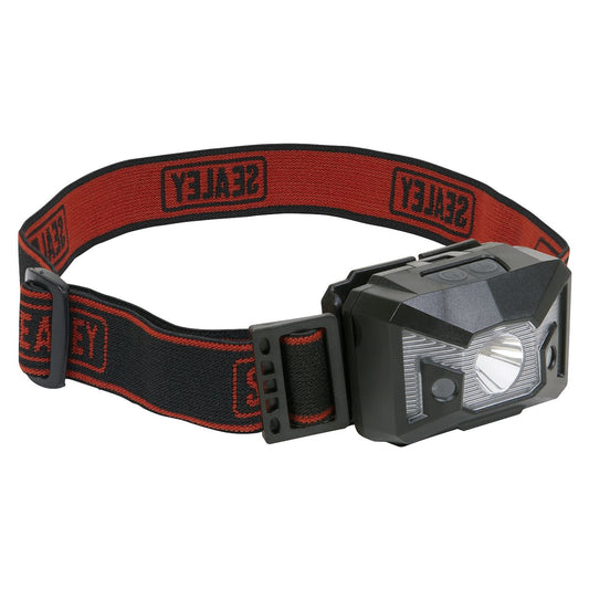 Sealey Head Torch 3W SMD & 2 Red LED 3 x AAA Cell HT03LED