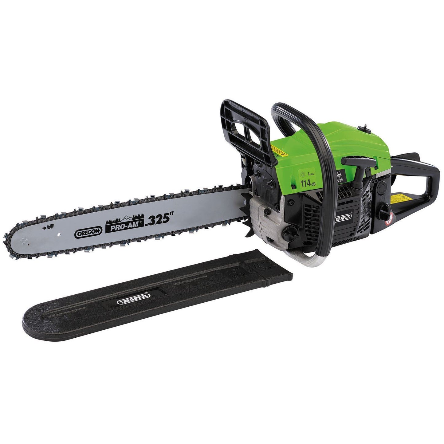 Draper 80103 450mm Petrol Chainsaw 45cc Garden Maintenance Tree Stump Chain Saw