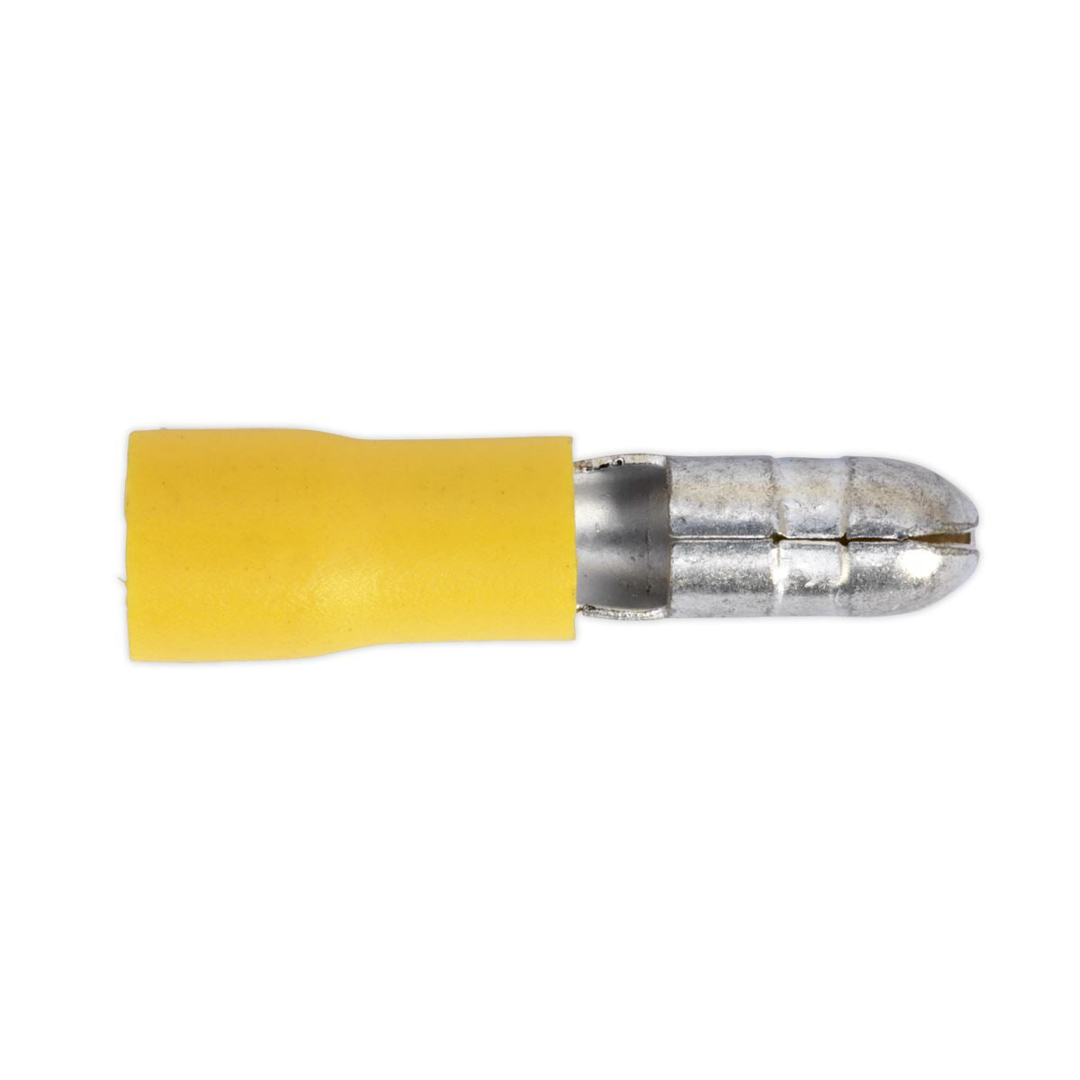 Sealey Bullet Terminal 5mm Yellow Pack of 100 YT21