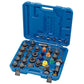 1x 33 Piece Draper Radiator And Cap Pressure Test Kit - 23420