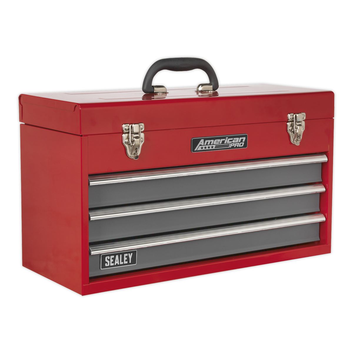 Sealey Tool Chest 3 Drawer Portable - Red/Grey AP9243BB