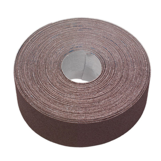 Sealey Emery Roll Brown 50mm x 50m 120Grit ERB5050120