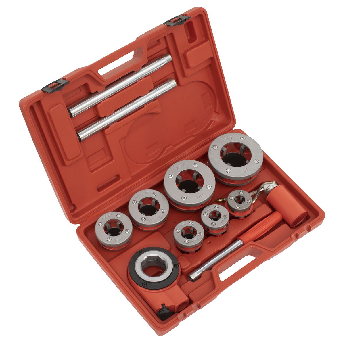 Sealey Pipe Threading set 7pc 3/8"- 2"BSPT PTK992