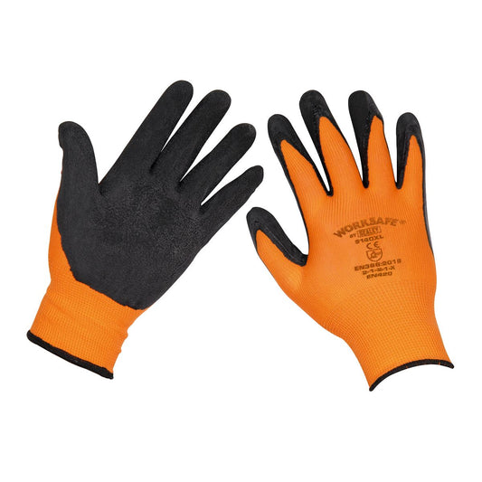 Sealey Foam Latex Gloves (X-Large) - Pair 9140XL