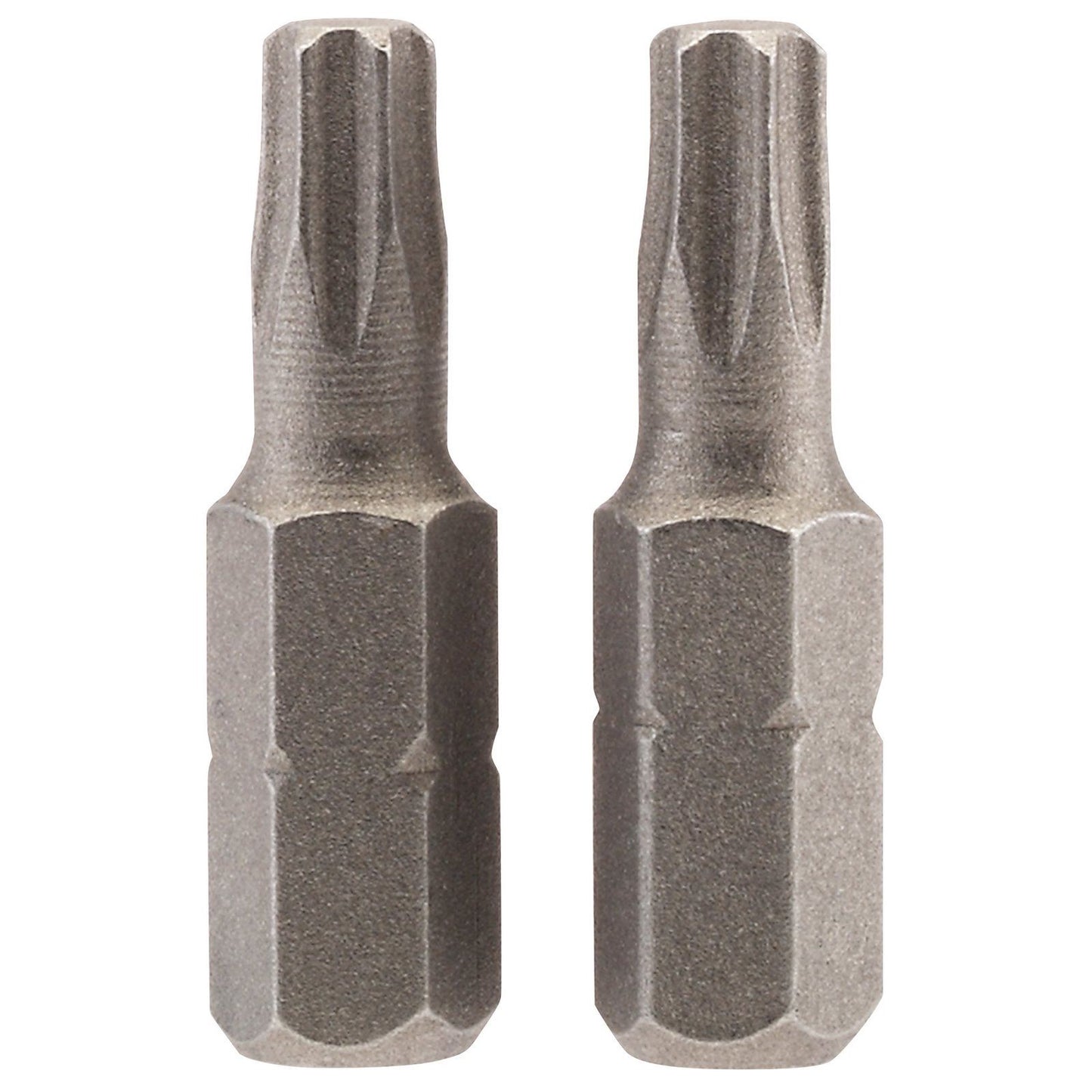 GENUINE Draper T25 1/4" Hex. Draper TX-STAR® Insert Bit 25mm Long x 2 | 66431